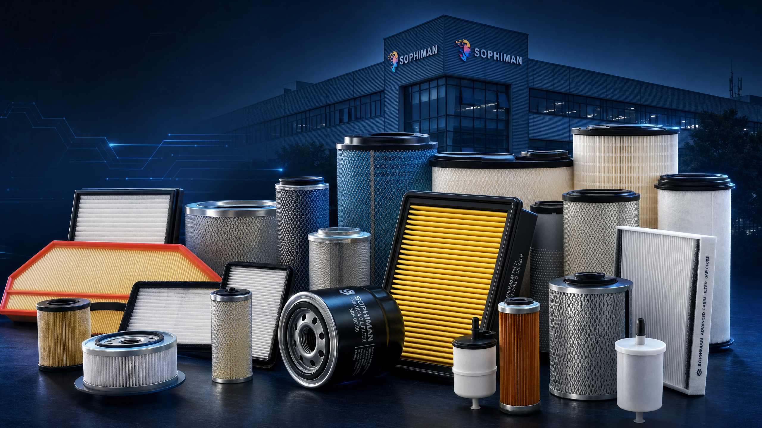 Sophiman cabin filter manufacturing