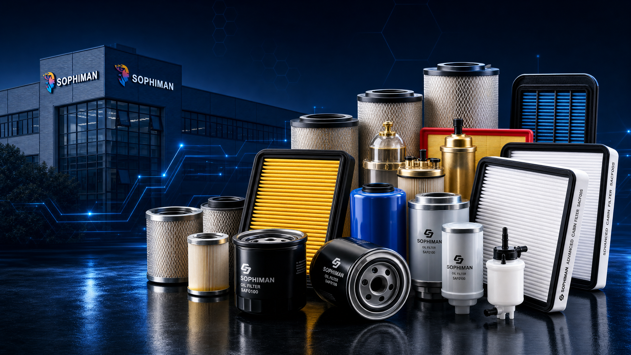 Sophiman OEM filter manufacturer industrial filtration solutions