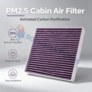 PM2.5 Cabin Air Filter F202F280101-3100 8119030-CJ01 For CHANGAN OSHAN LEAPMOTOR